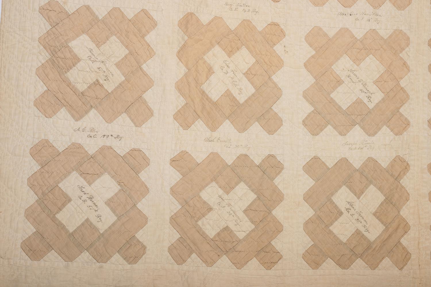 GAR Rank Post 534 quilt, Gnadenhutten, Tuscarawas County, Ohio.
