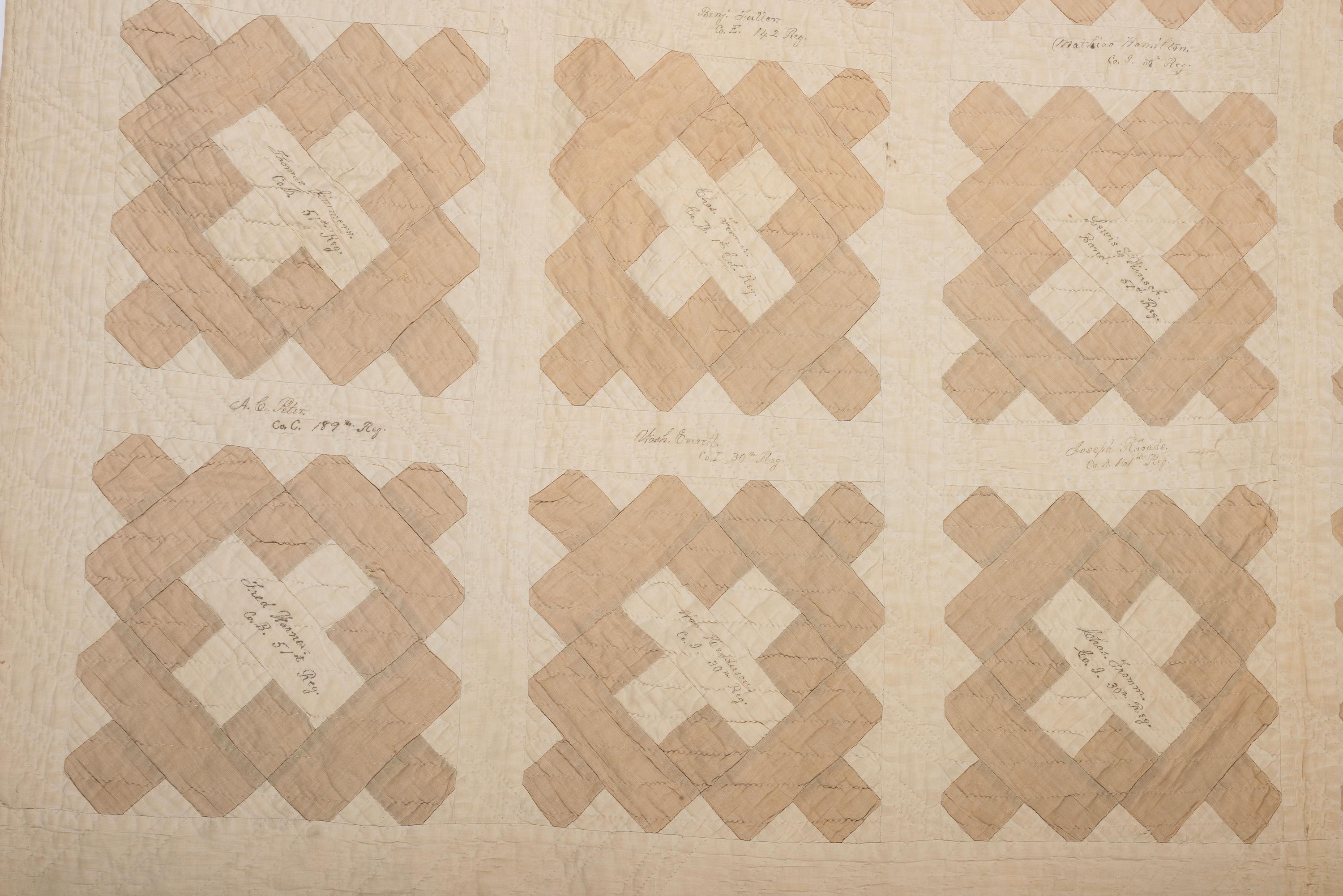 GAR Rank Post 534 quilt, Gnadenhutten, Tuscarawas County, Ohio.