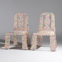 Robert Venturi and Denise Scott Brown (American, 1925–2018 | South African-American b. 1931) — Pair of Queen Anne Chairs, 1985 for Knoll International