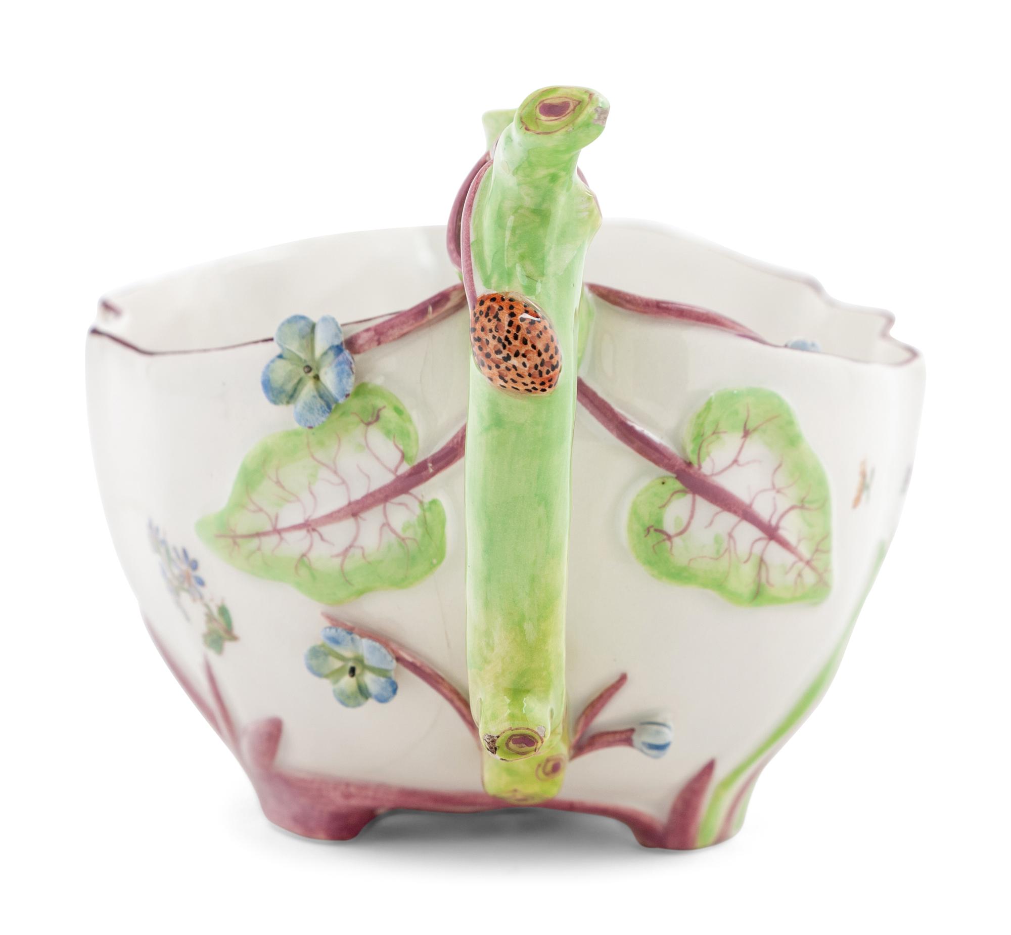 An Italian Soft-Paste Porcelain Sauce Boat