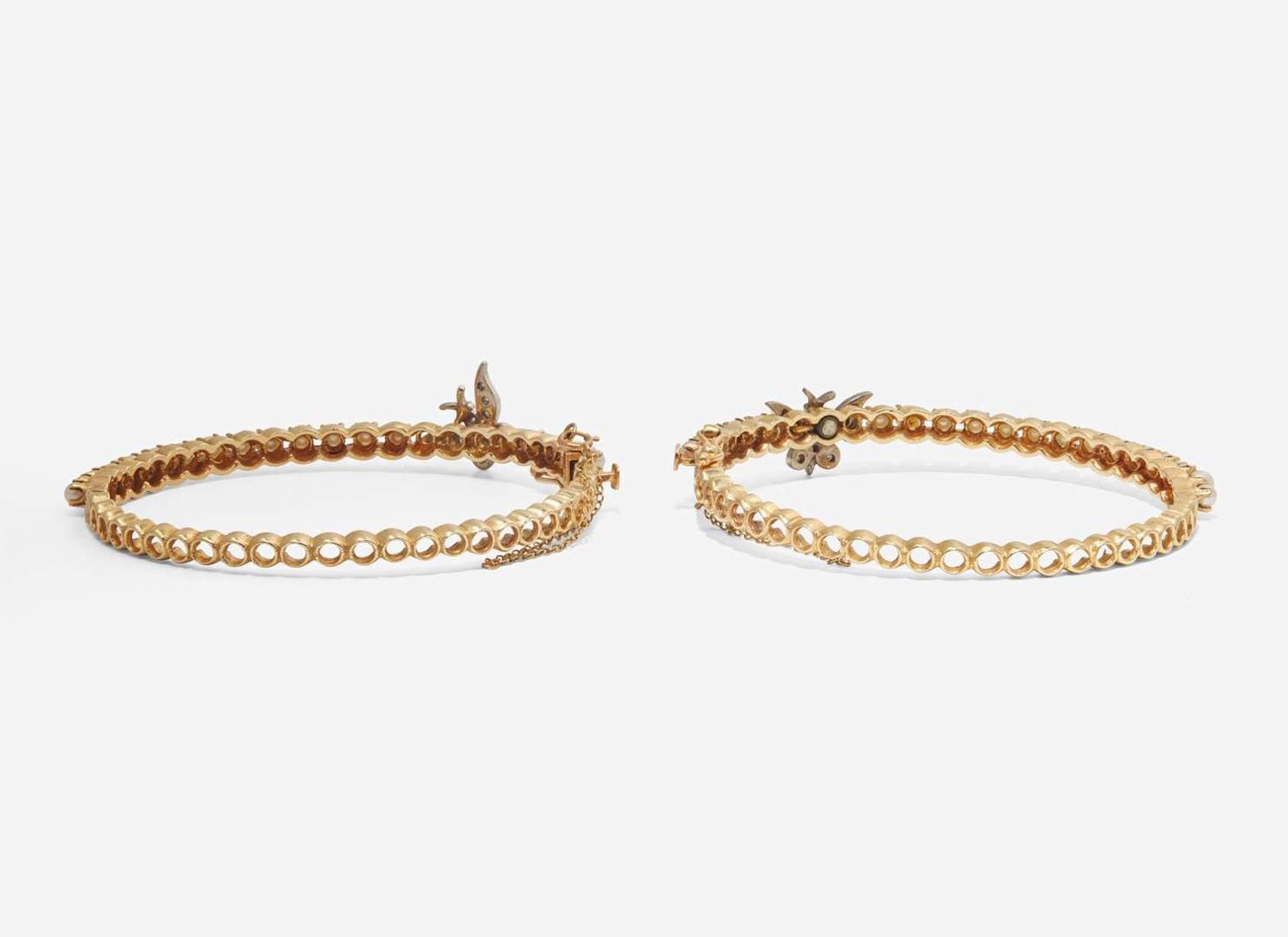 A Pair of Bangle Bracelets