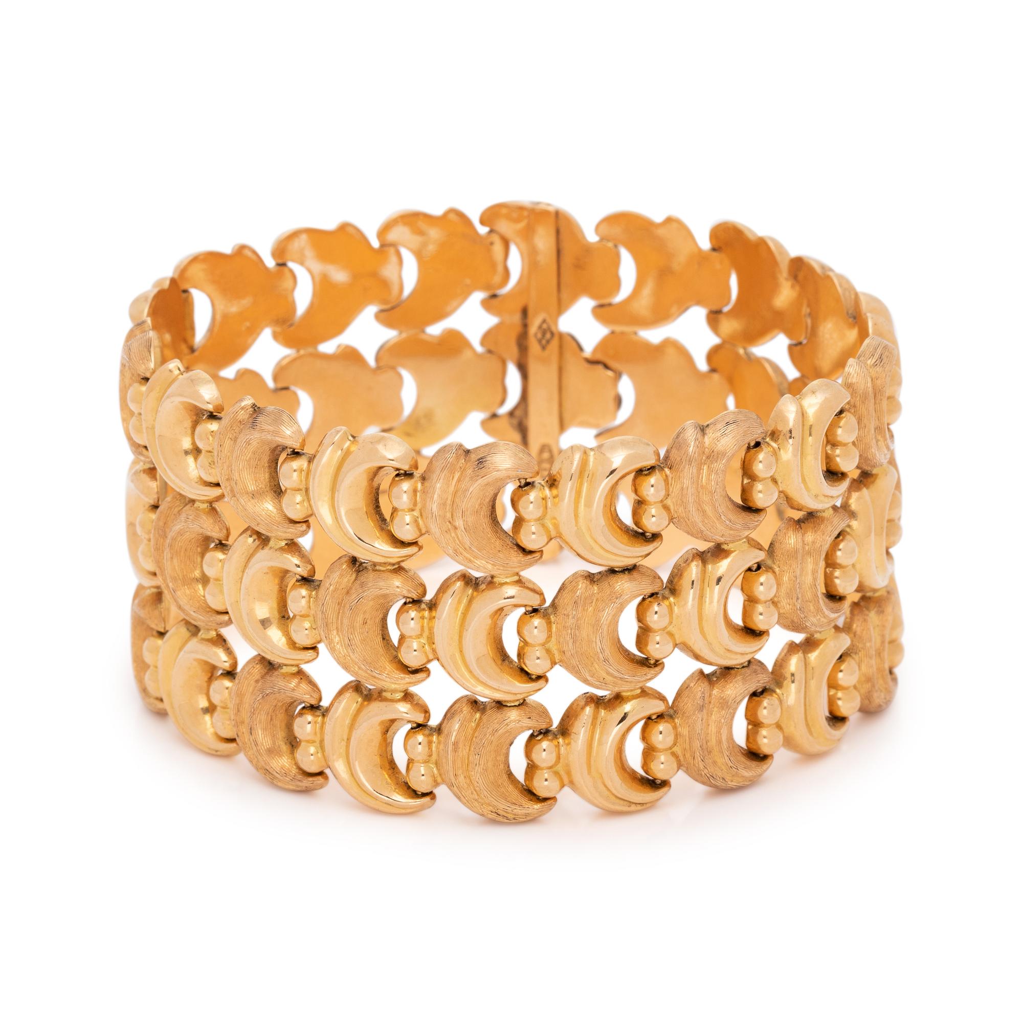 YELLOW GOLD BRACELET