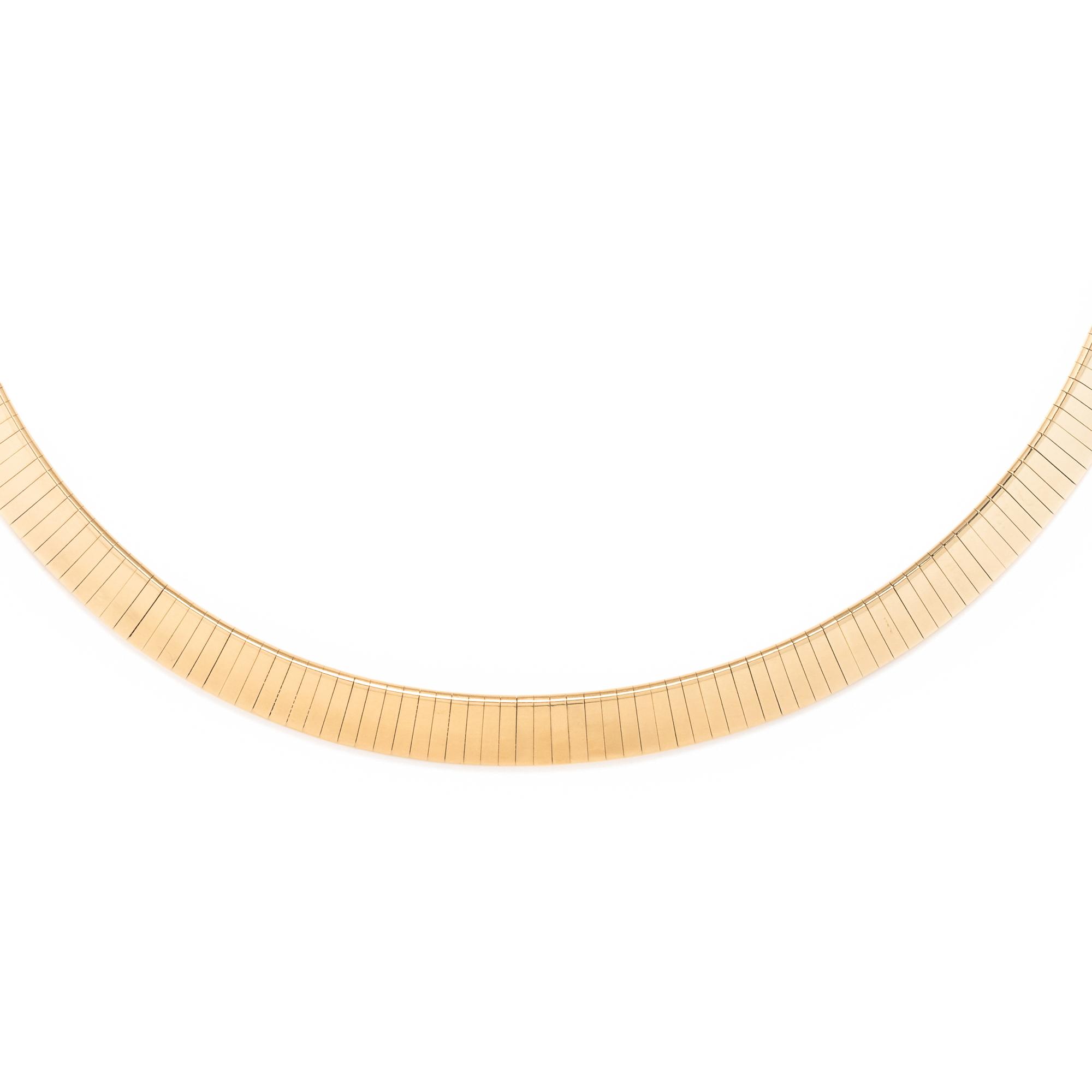 YELLOW GOLD NECKLACE