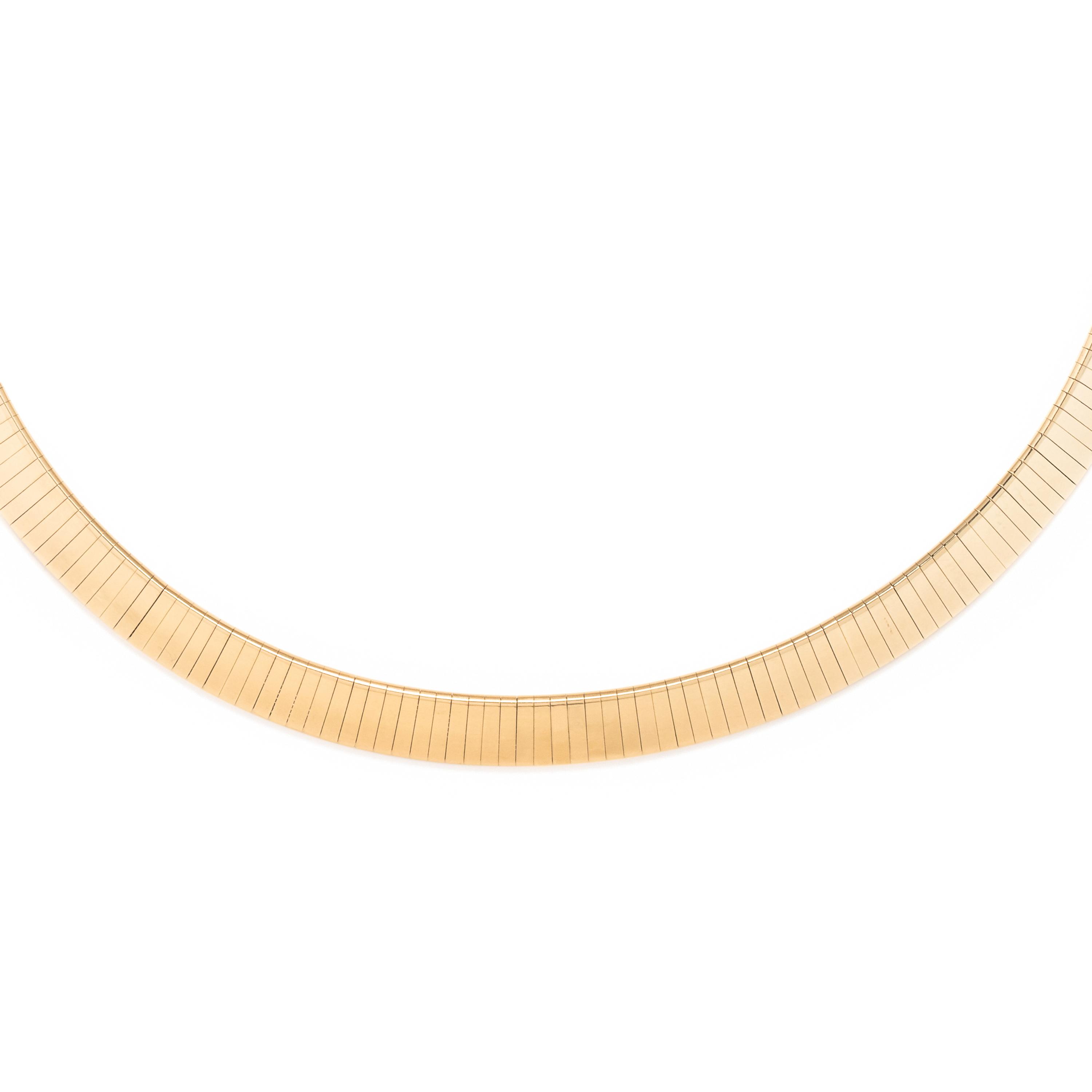 YELLOW GOLD NECKLACE