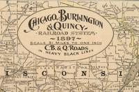 A Group of 13 maps of Chicago and Illinois, comprising: