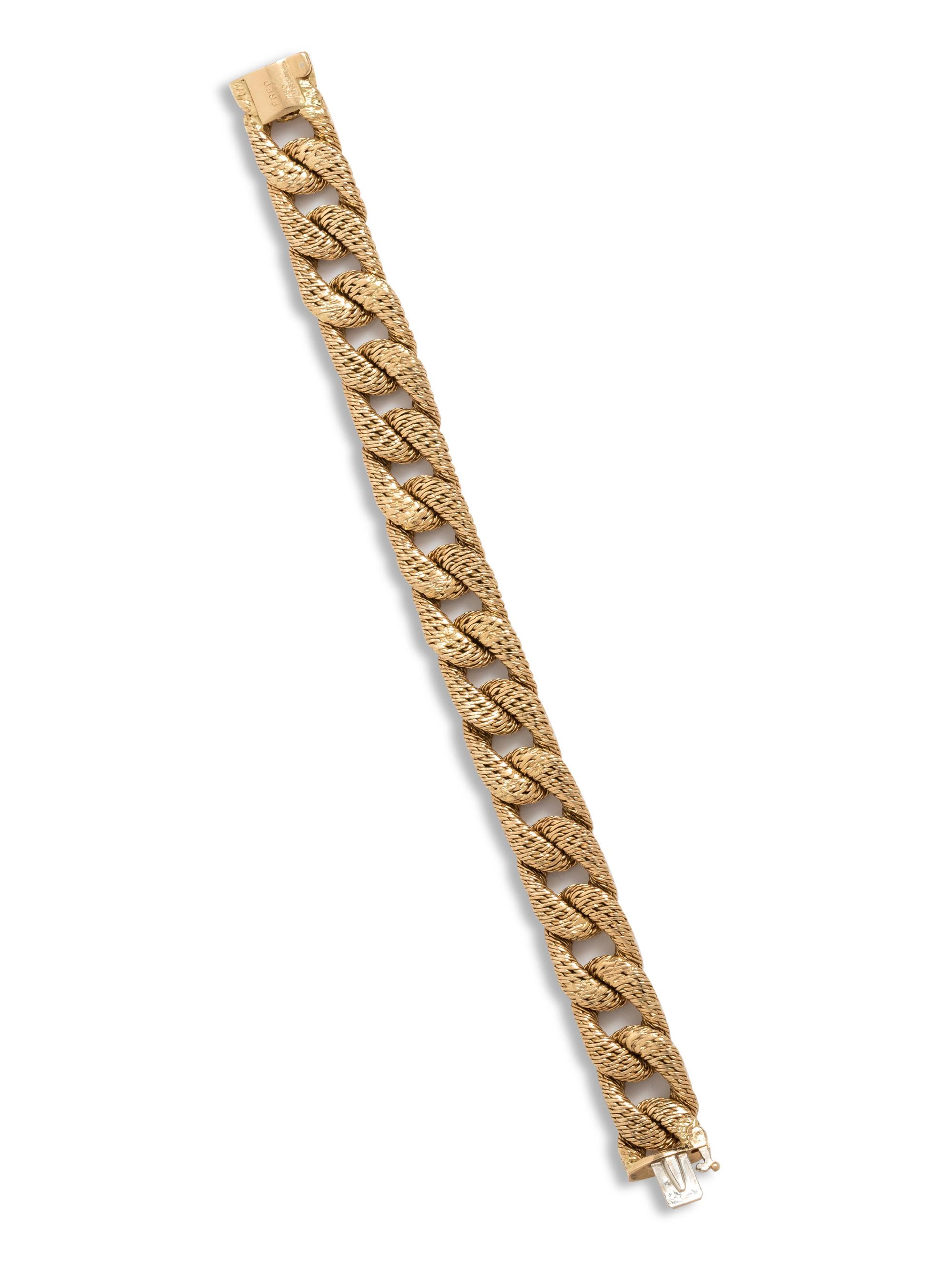 FRED, YELLOW GOLD BRACELET