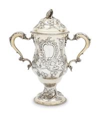 An Irish Georgian Silver-Gilt Cup and Cover