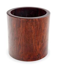 A Chinese Huanghuali Brush Pot, Bitong