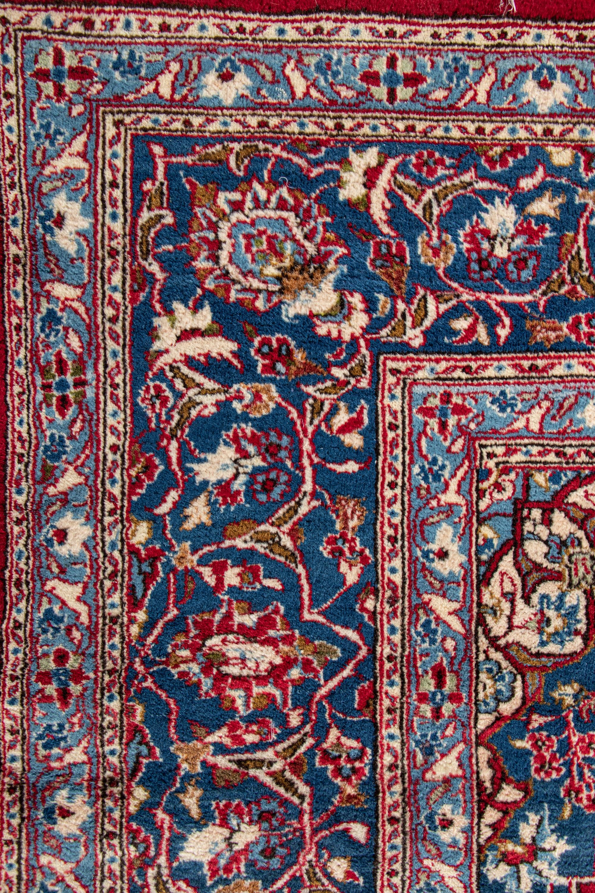 A Kashan Wool Rug
