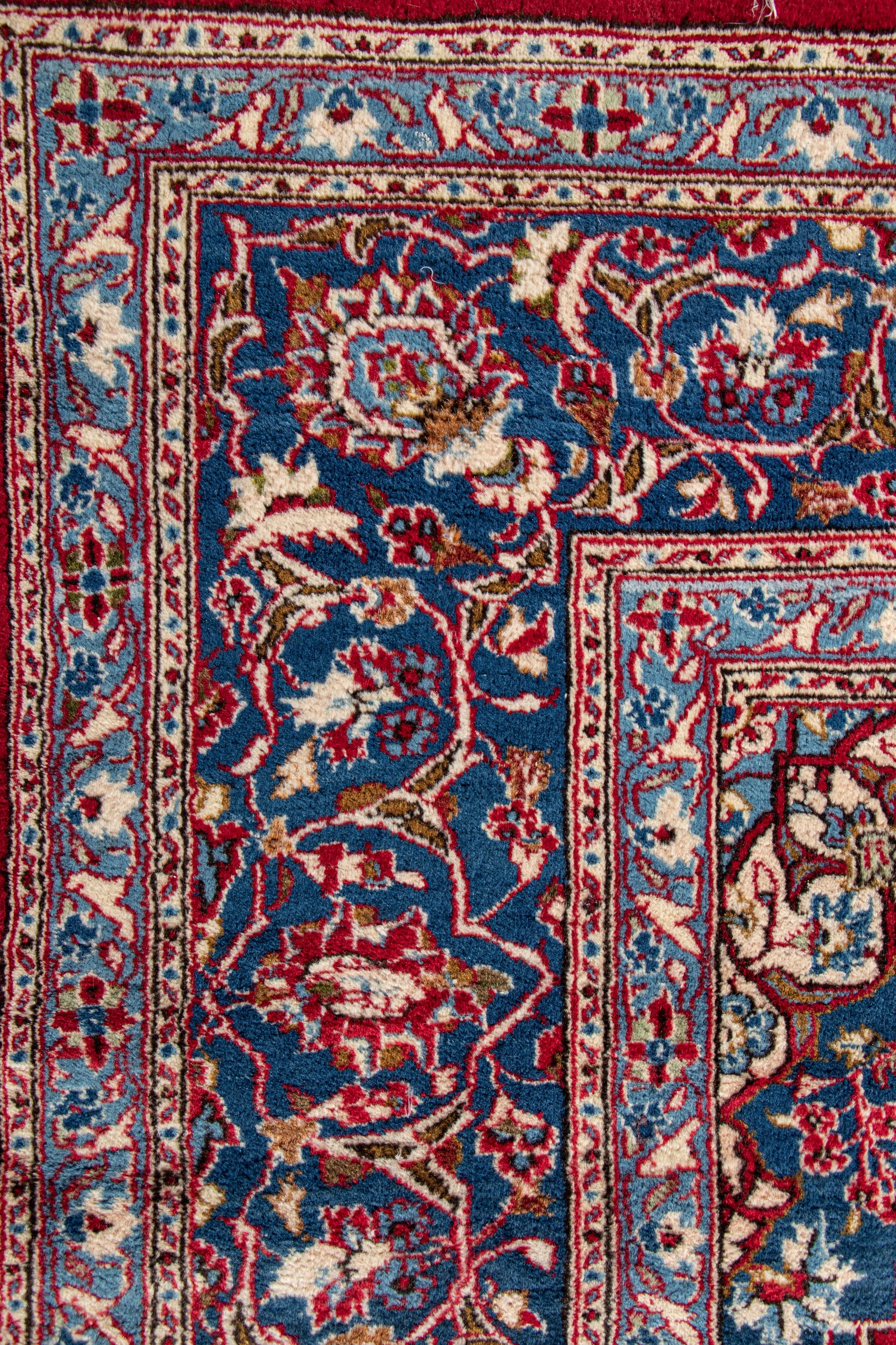 A Kashan Wool Rug