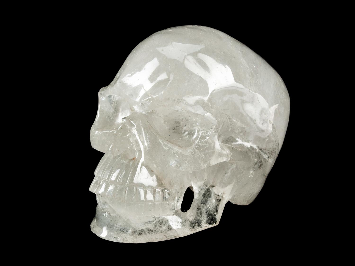 A Rock Crystal Skull