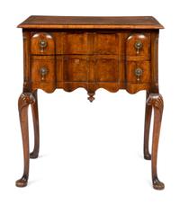 A Dutch Walnut Dressing Table