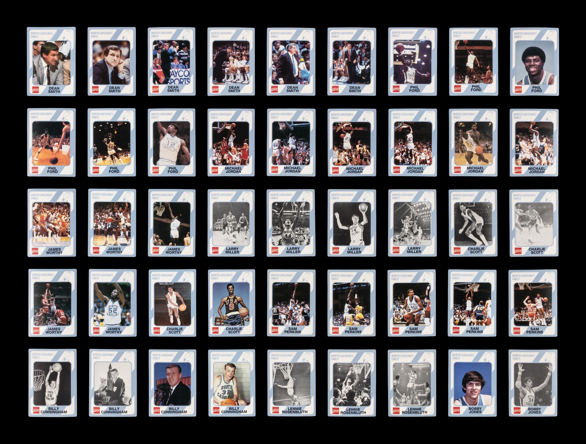 A Collection of Assorted Michael Jordan Basketball Cards