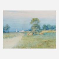 Leonard Ochtman (American, 1854–1935) By the Mianus River