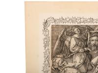 Sudarium Held by Two Angels