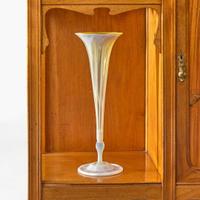 Tiffany Studios A Favrile Glass Trumpet Vase, circa 1920