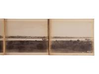 [EARLY PHOTOGRAPHY] -- [JAPAN]. 8-panel albumen photograph panorama of Nagasaki, Japan.