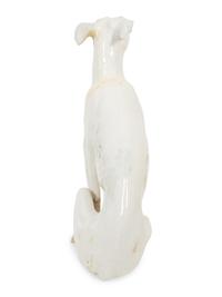An Italian Glazed Earthenware Greyhound
