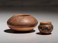 Polychrome Pottery Jars