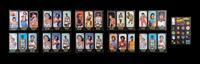 A Near Set of 1971-72 Topps Basketball Cards (192/233) With Duplicates