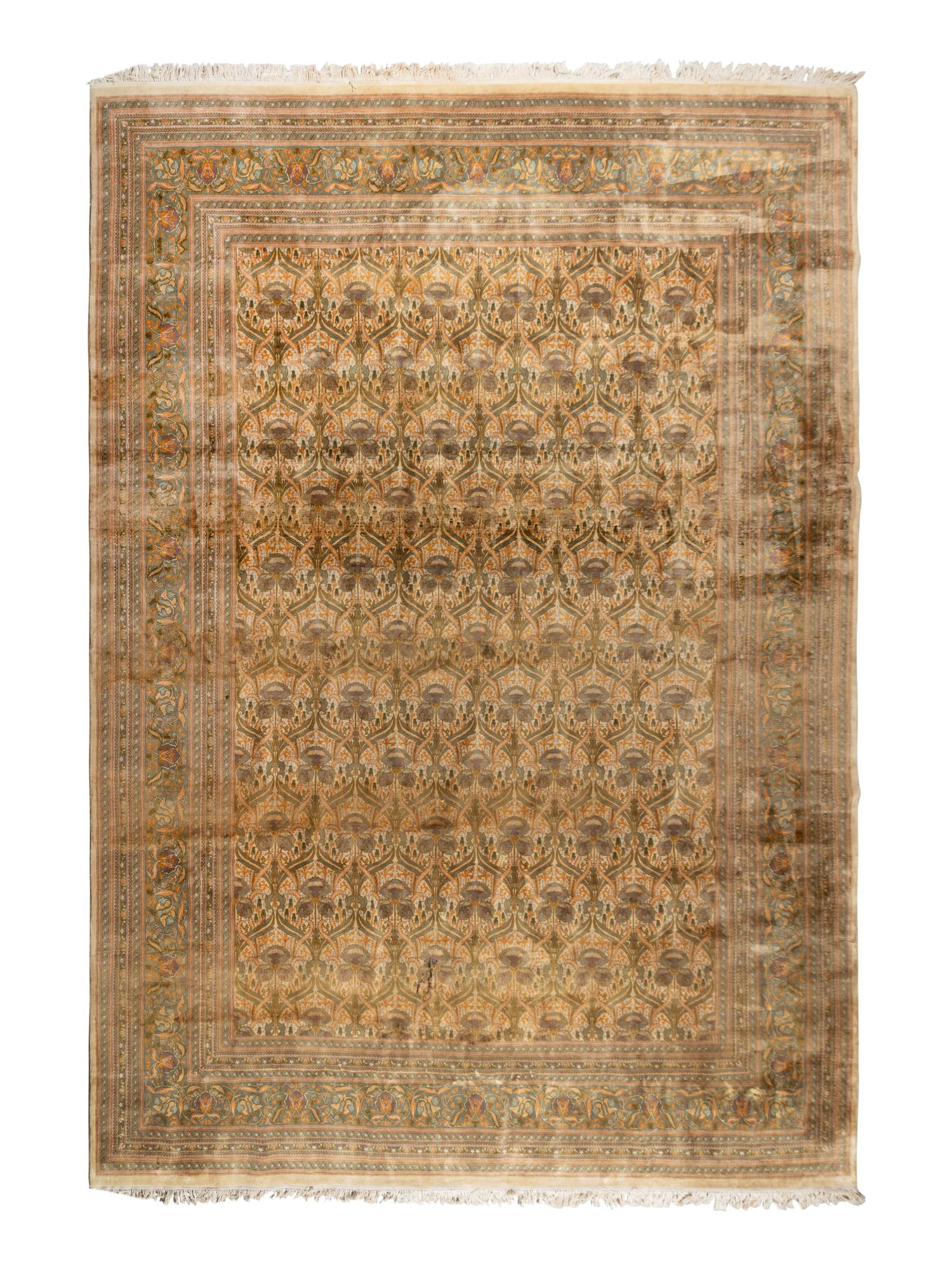 A Kirman Wool Rug