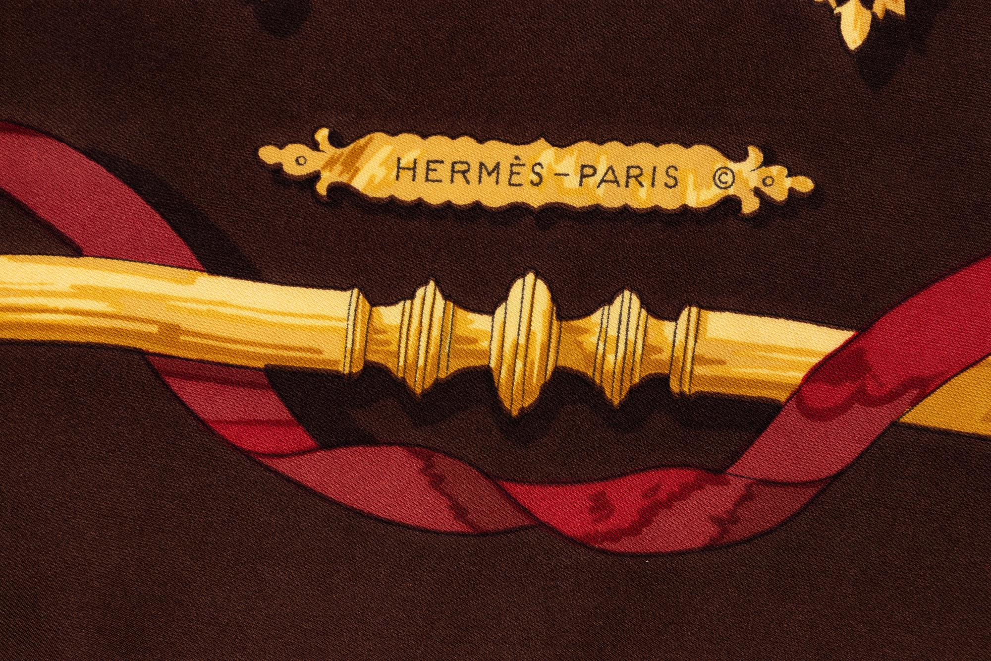 Two Hermès 90cm Silk Scarf, Carré