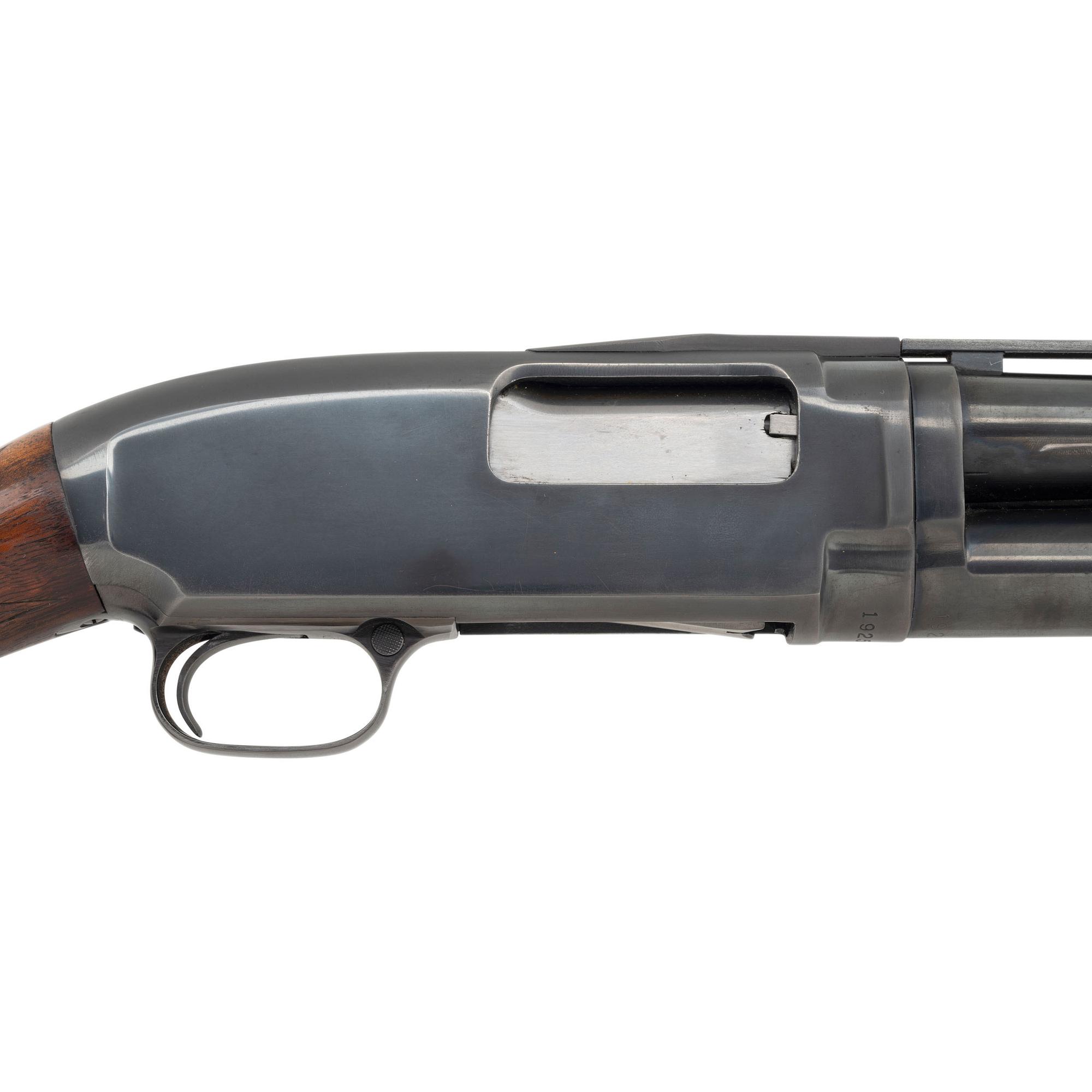 **Winchester Model 12 WS-1 12 Ga. Shotgun with Factory Rib and Upgraded Wood