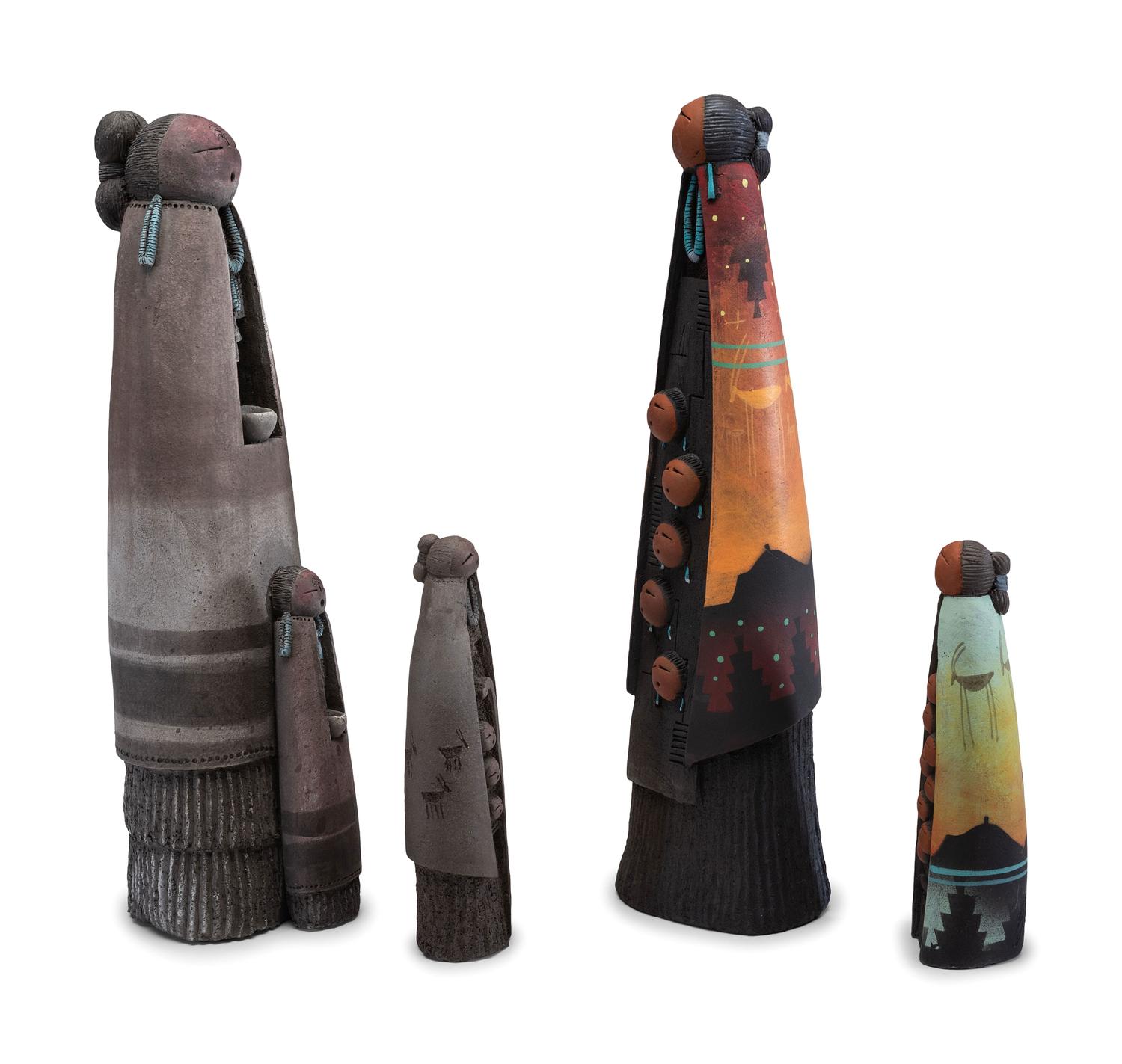 Ceramic Storyteller Figures