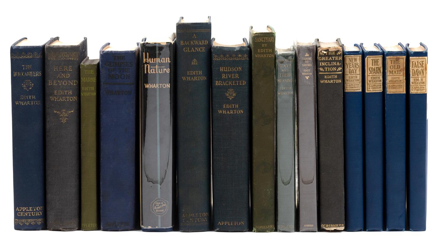 [WHARTON, Edith (1862-1937)]. A group of 15 works, comprising: