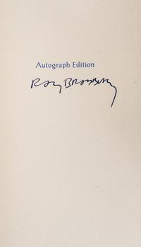 BRADBURY, RAY. That Son of Richard III: A Birth Announcement. Roy A. Squires, 1974. Limited edition, signed.