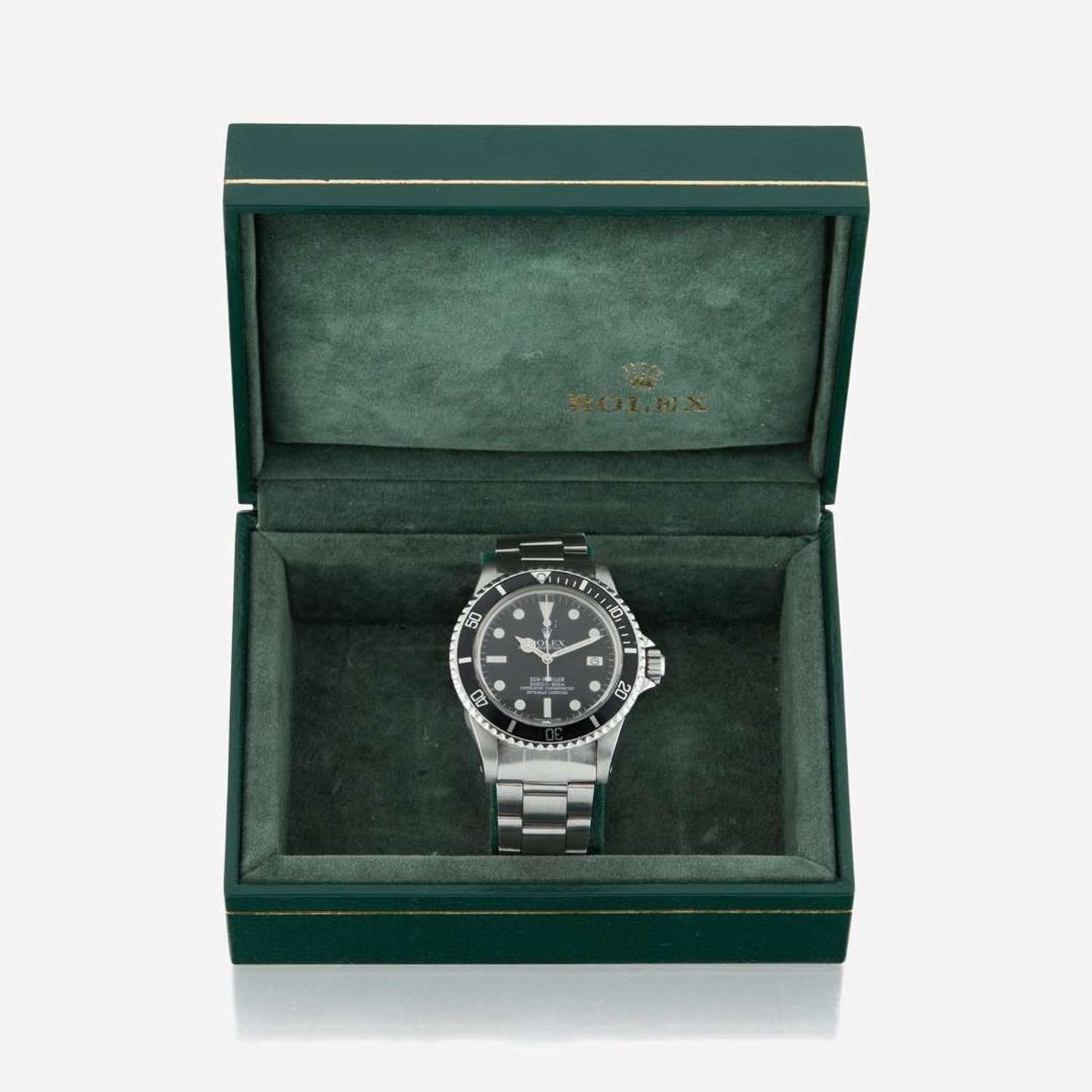 A stainless steel automatic self-winding "Great White" Rolex Sea-Dweller Ref. 1665/0, Circa 1979