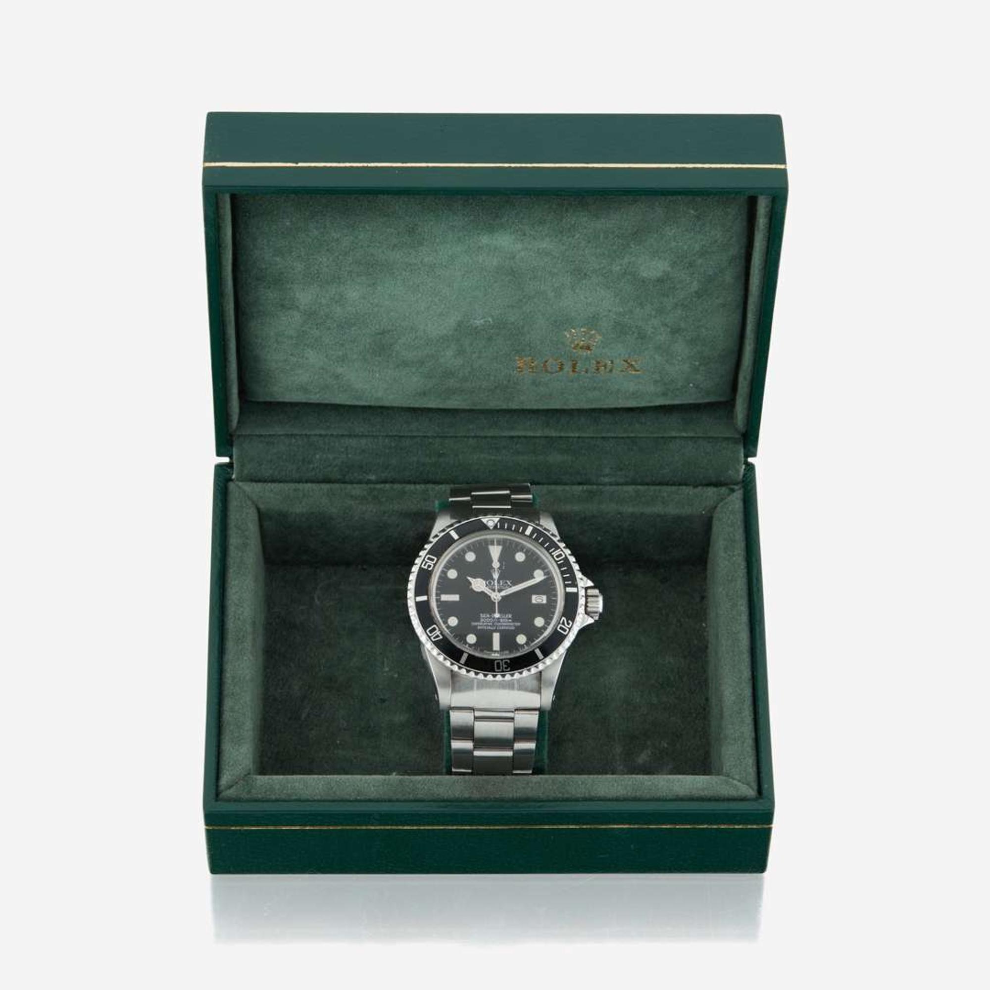 A stainless steel automatic self-winding "Great White" Rolex Sea-Dweller Ref. 1665/0, Circa 1979