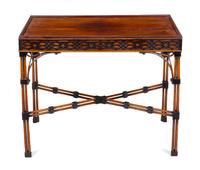 A George III Mahogany Tea Table