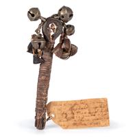 Arapaho Rattle, with Hawk Bells and Dew Claws