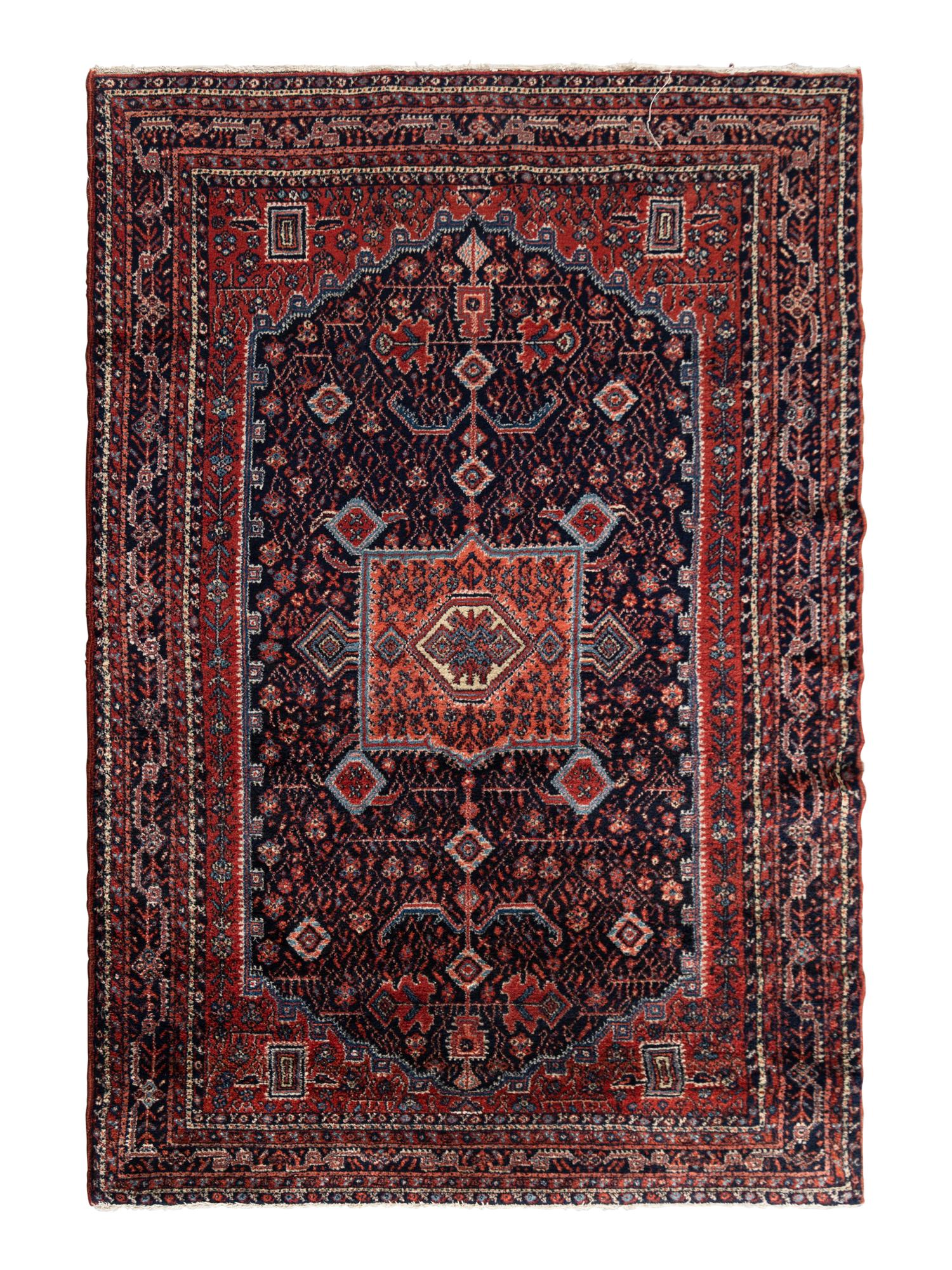 A Heriz Wool Rug