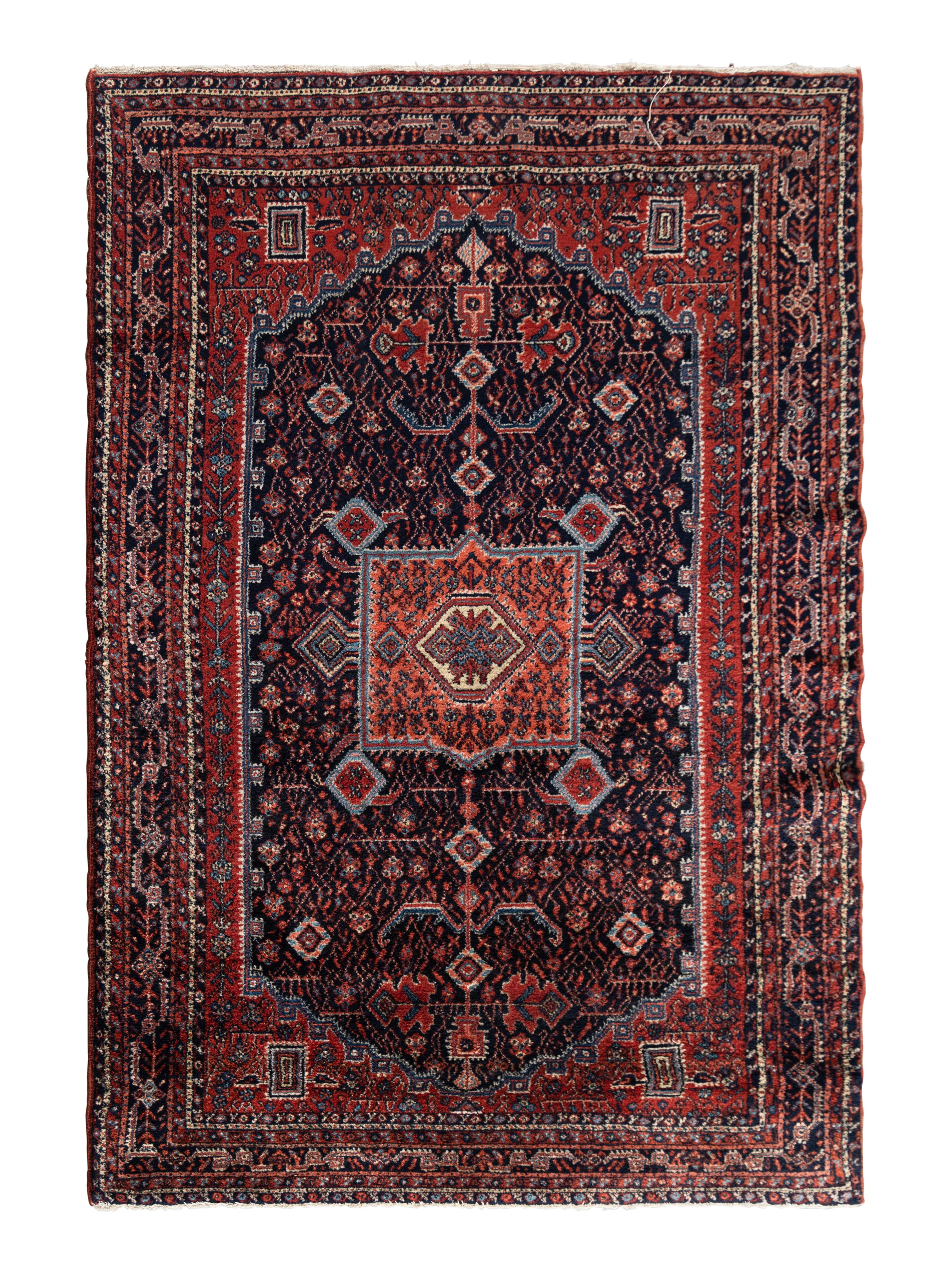 A Heriz Wool Rug