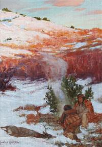 Carlos Vierra 14 x 10 inches — (American, 1876-1937)
