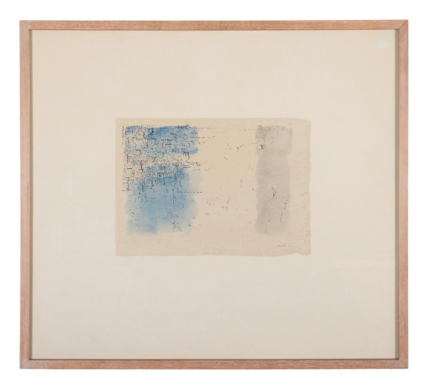 A Group of Four Works on Paper by 20th Century American Artists