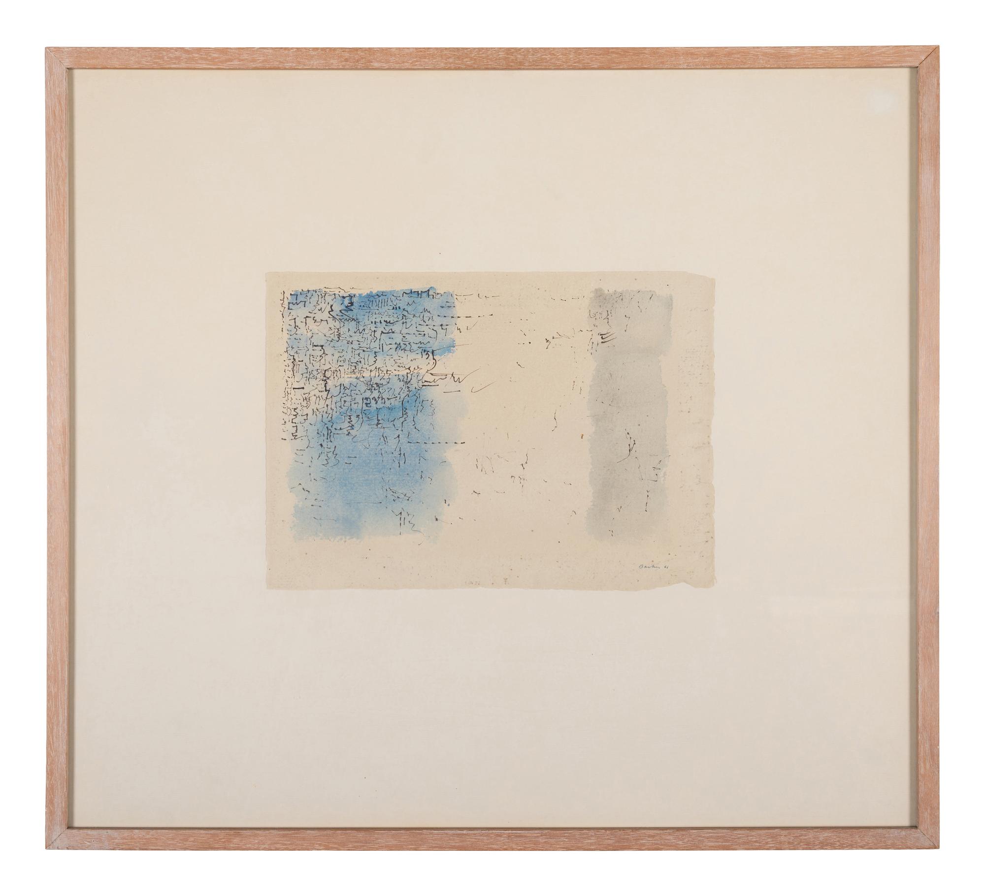 A Group of Four Works on Paper by 20th Century American Artists