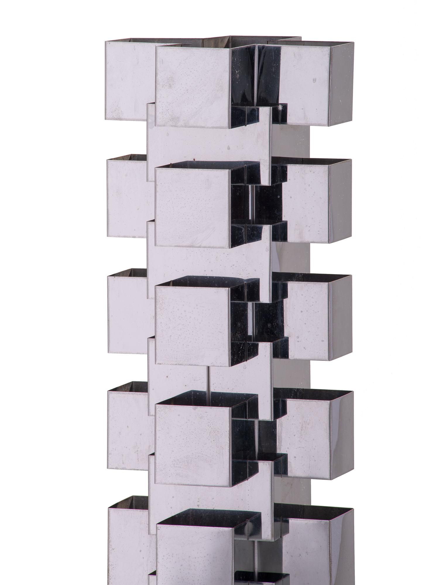 A Curtis Jere 'Skyscraper' Floor Lamp