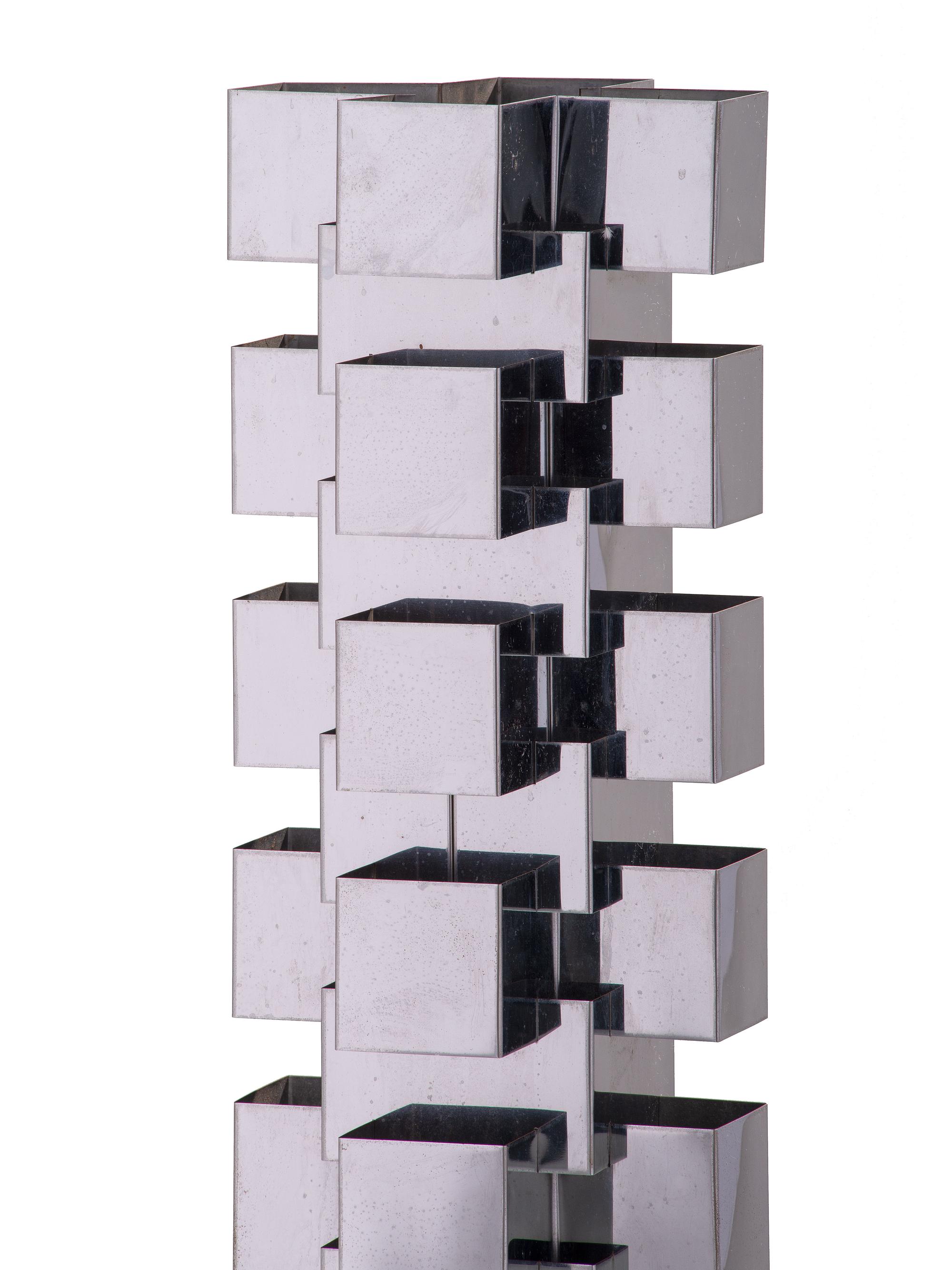 A Curtis Jere 'Skyscraper' Floor Lamp