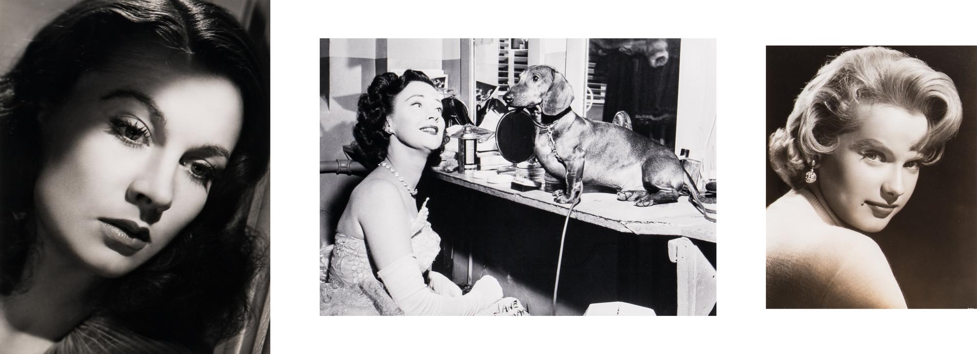 [HOLLYWOOD]. A group of 7 photographs of actors and musicians.