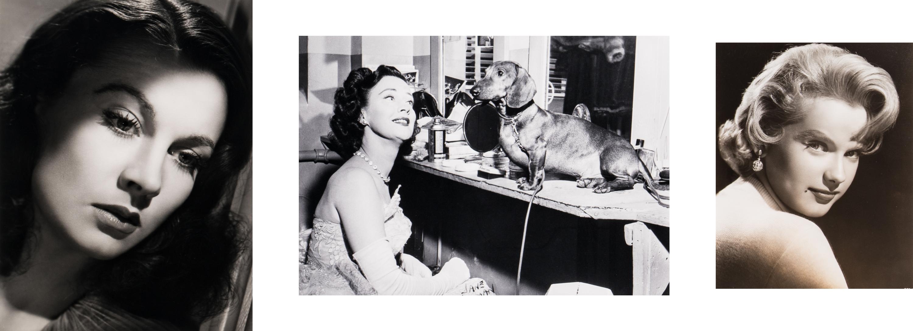 [HOLLYWOOD]. A group of 7 photographs of actors and musicians.