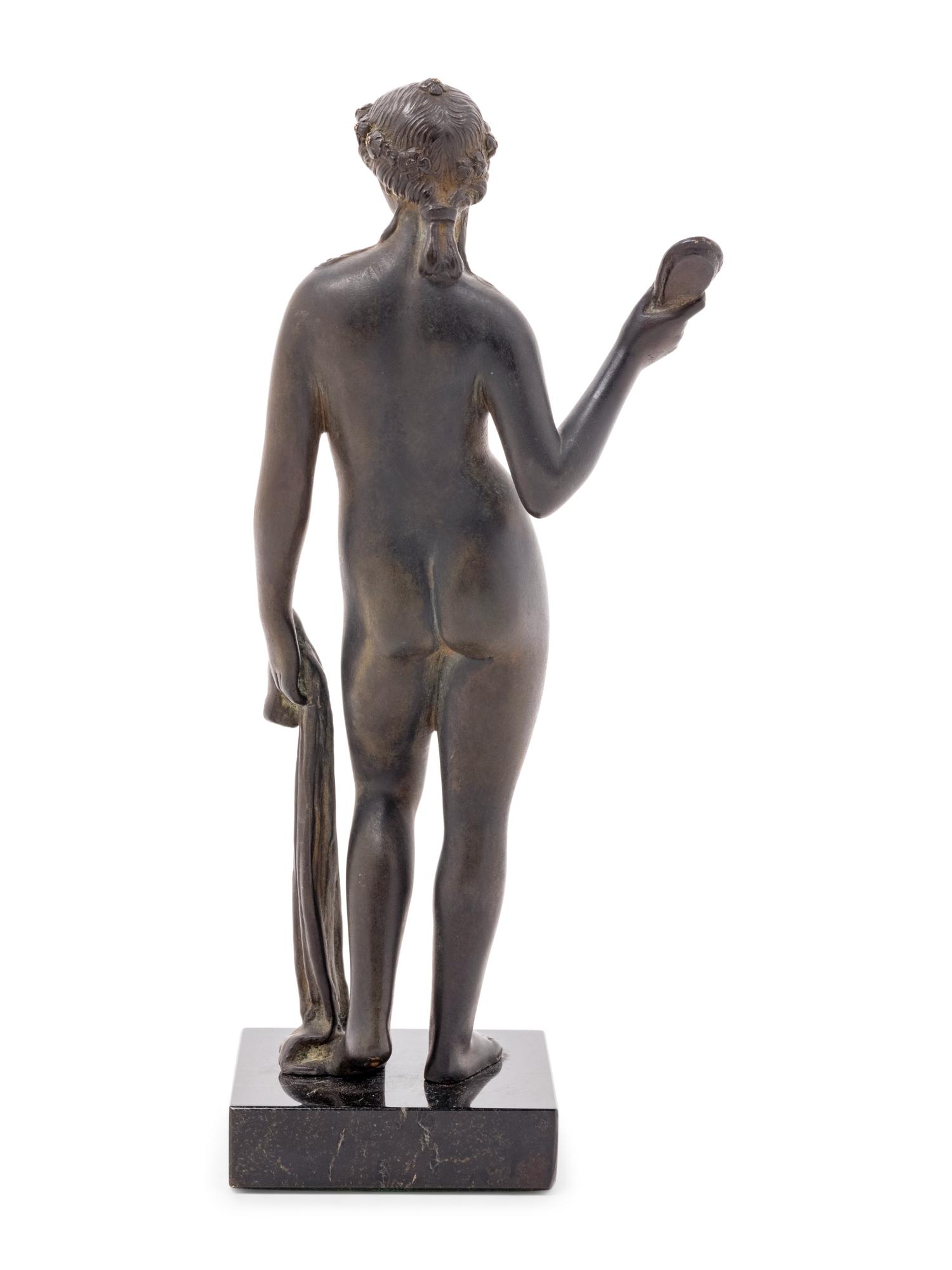 A Grand Tour Bronze Figure of Aphrodite