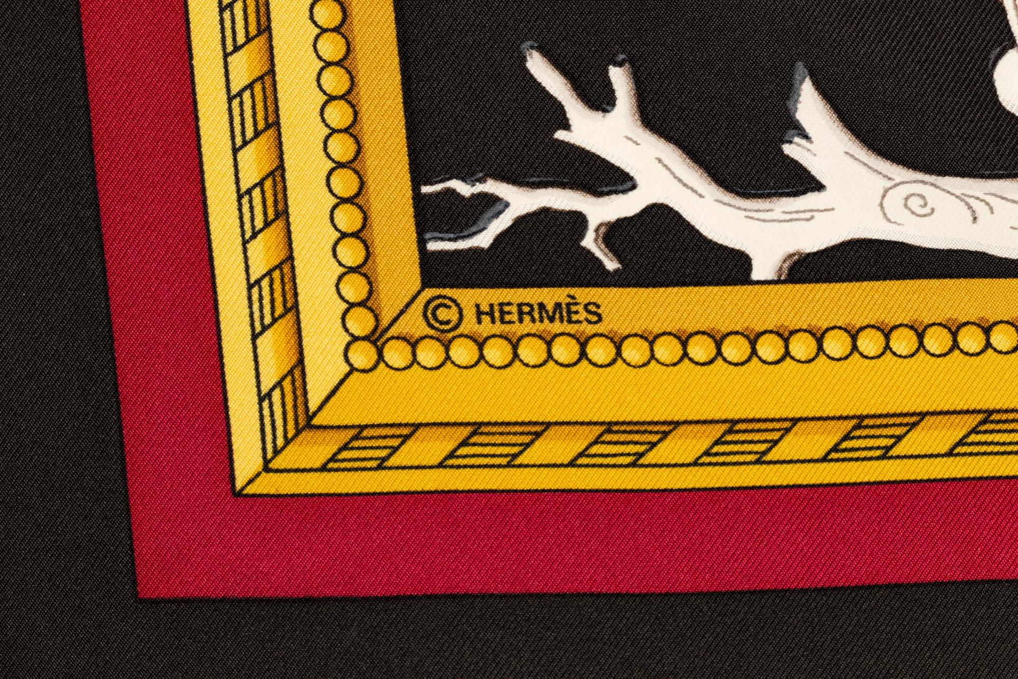 Four Hermès Scarves