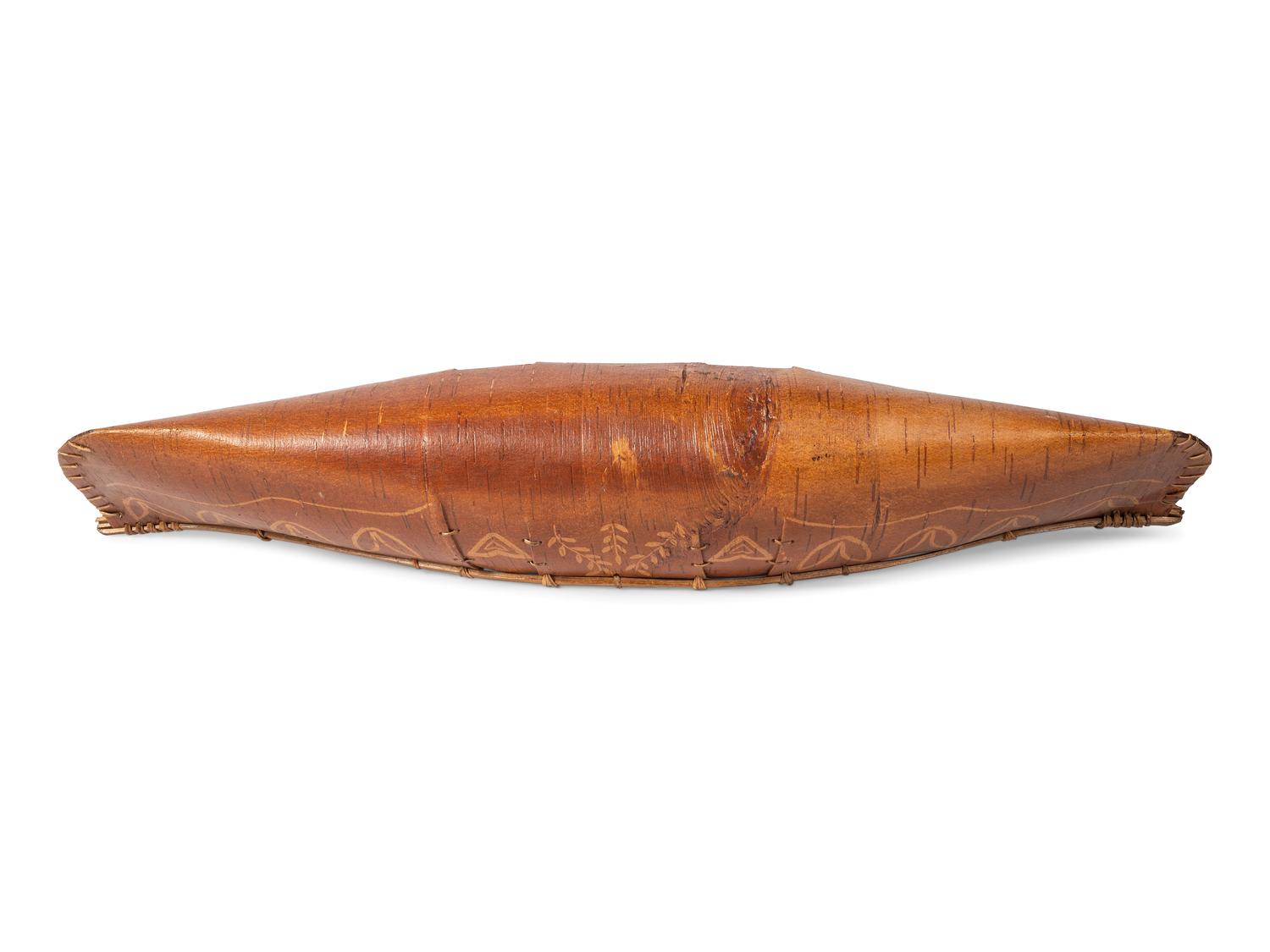 Northeastern Birchbark Model Canoes