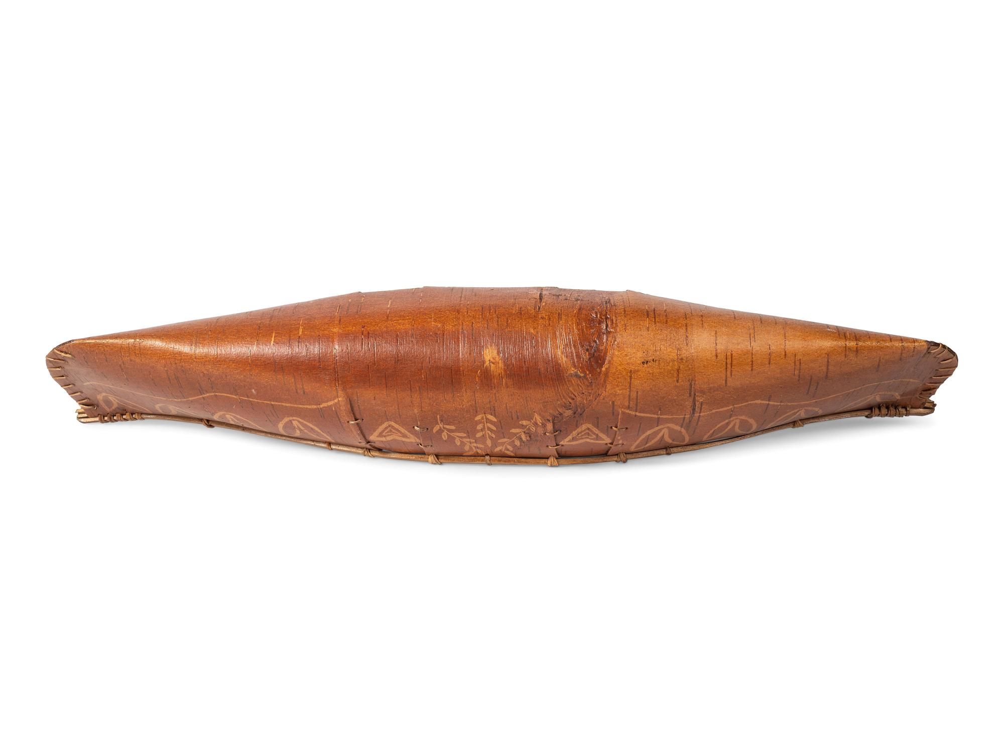 Northeastern Birchbark Model Canoes
