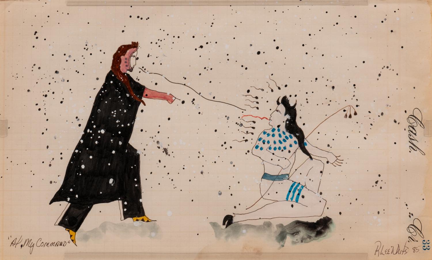 Paintings on Ledger
