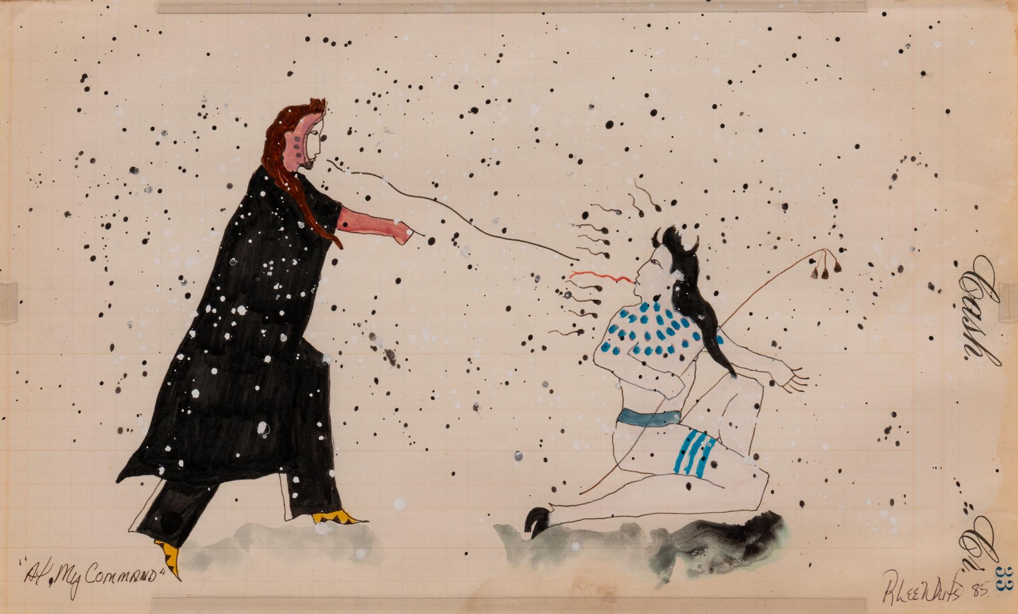 Paintings on Ledger