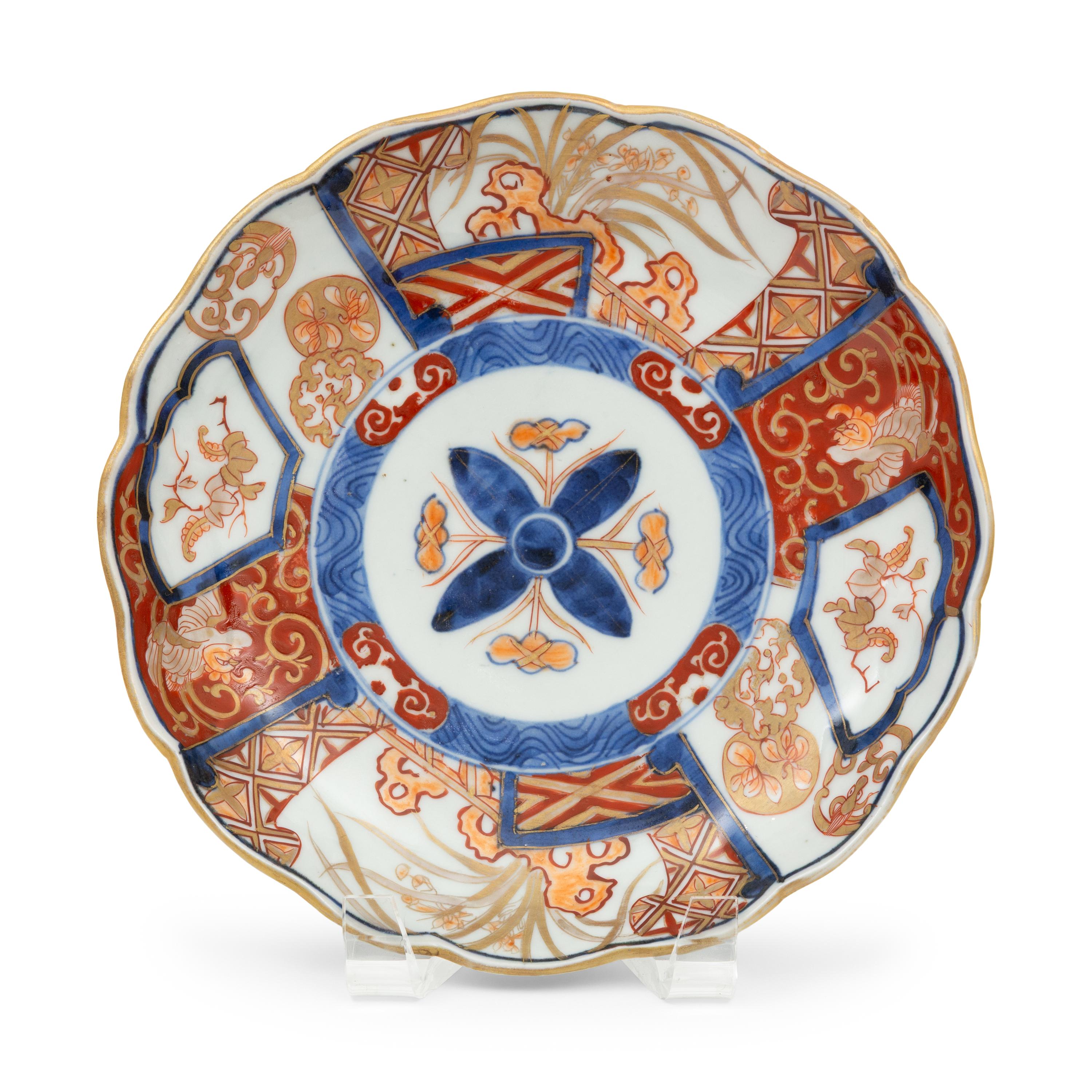 A Large Collection of Imari Porcelain Dishes